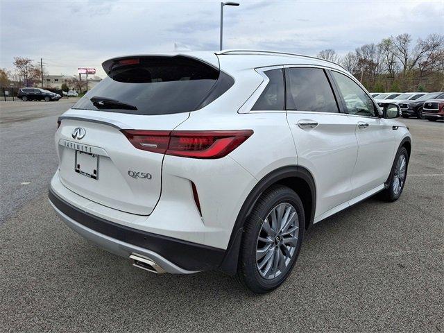 new 2025 INFINITI QX50 car, priced at $50,170