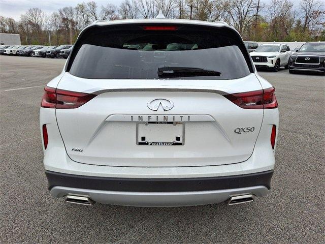 new 2025 INFINITI QX50 car, priced at $50,170