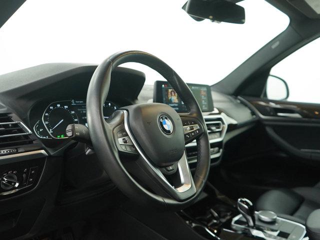used 2022 BMW X3 car, priced at $37,599