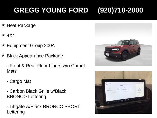 new 2025 Ford Bronco Sport car, priced at $33,312