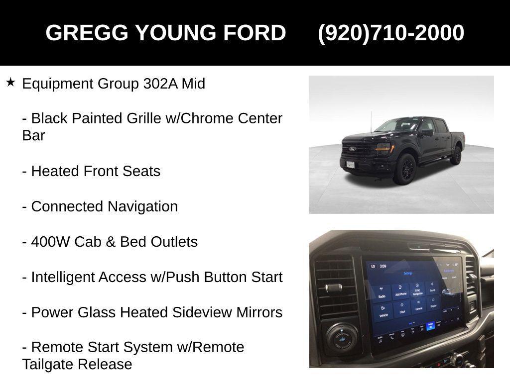 new 2025 Ford F-150 car, priced at $54,317