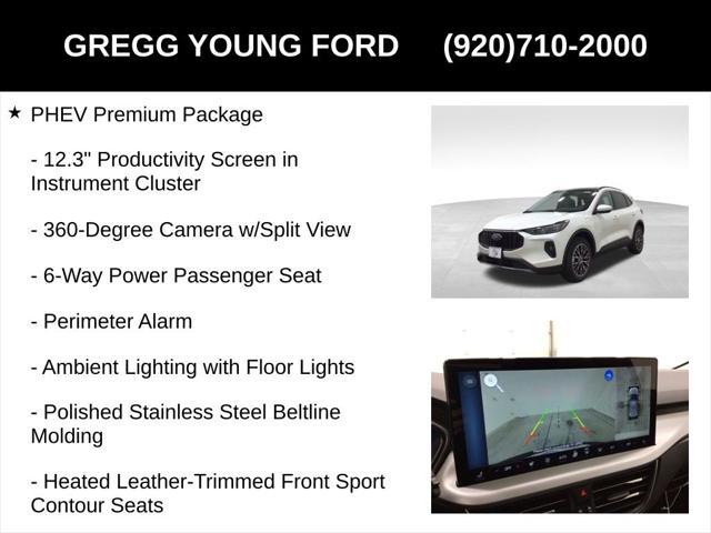 new 2024 Ford Escape PHEV car, priced at $38,814