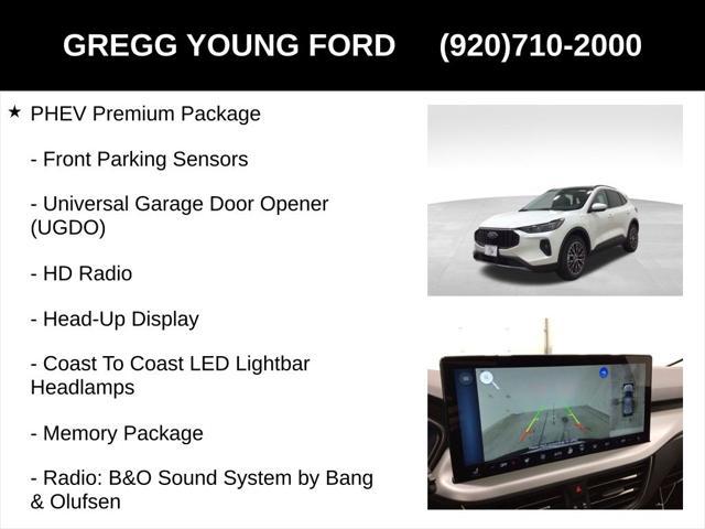 new 2024 Ford Escape PHEV car, priced at $38,814