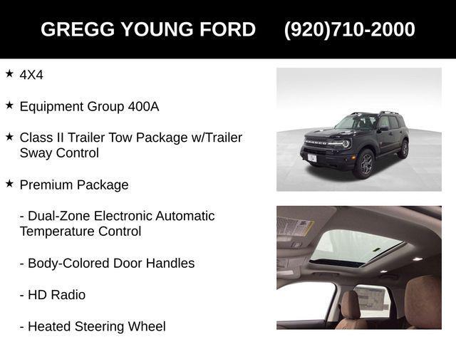 new 2024 Ford Bronco Sport car, priced at $41,673