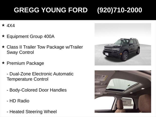 new 2024 Ford Bronco Sport car, priced at $38,923
