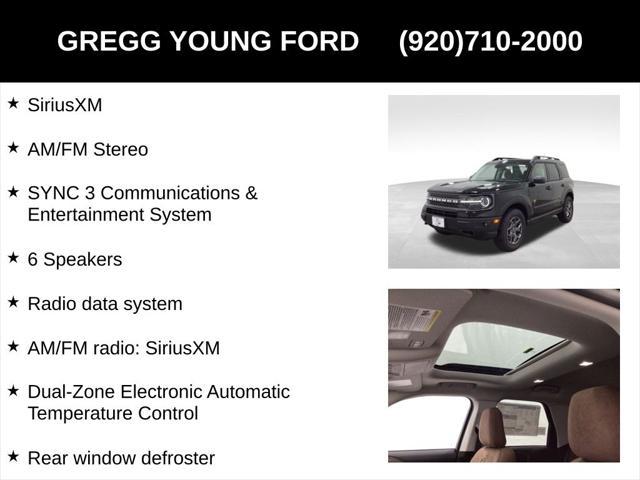 new 2024 Ford Bronco Sport car, priced at $38,923