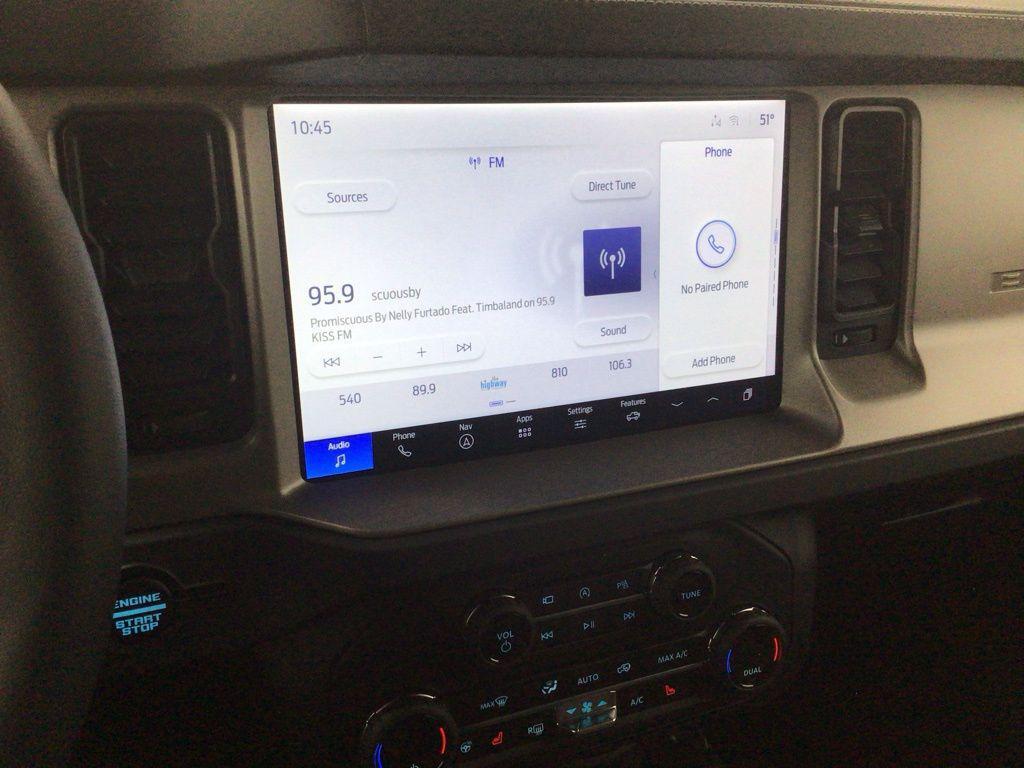 new 2025 Ford Bronco car, priced at $51,638