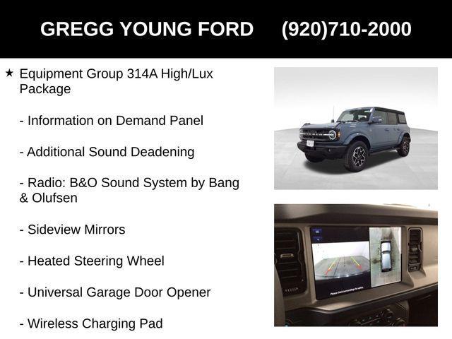 new 2024 Ford Bronco car, priced at $50,236