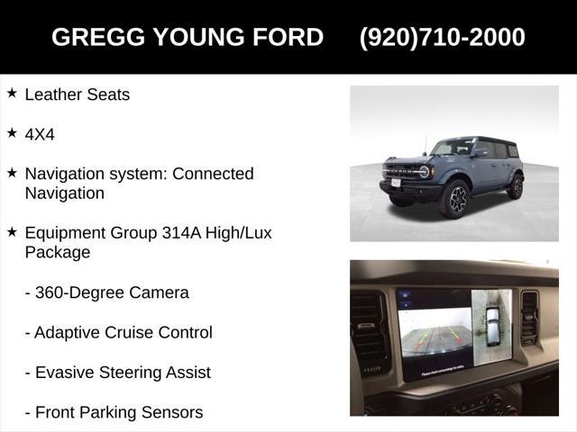new 2024 Ford Bronco car, priced at $48,736