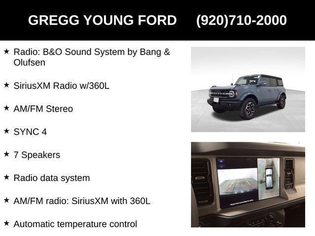 new 2024 Ford Bronco car, priced at $50,236