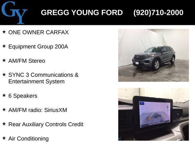 used 2022 Ford Explorer car, priced at $29,800