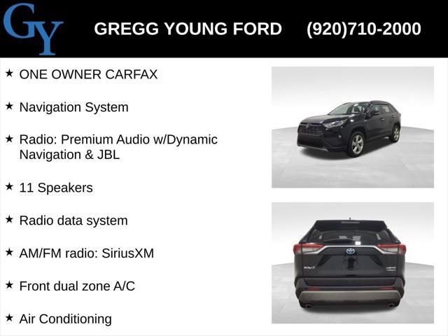 used 2021 Toyota RAV4 Hybrid car, priced at $25,400