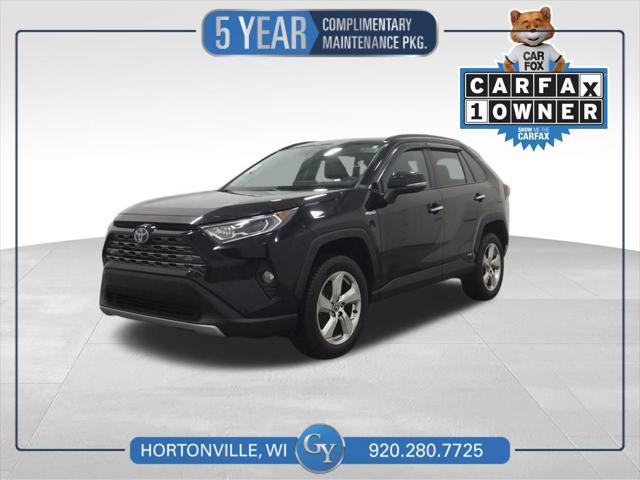 used 2021 Toyota RAV4 Hybrid car, priced at $25,400