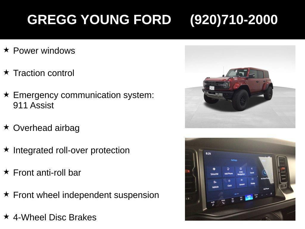 new 2025 Ford Bronco car, priced at $82,085