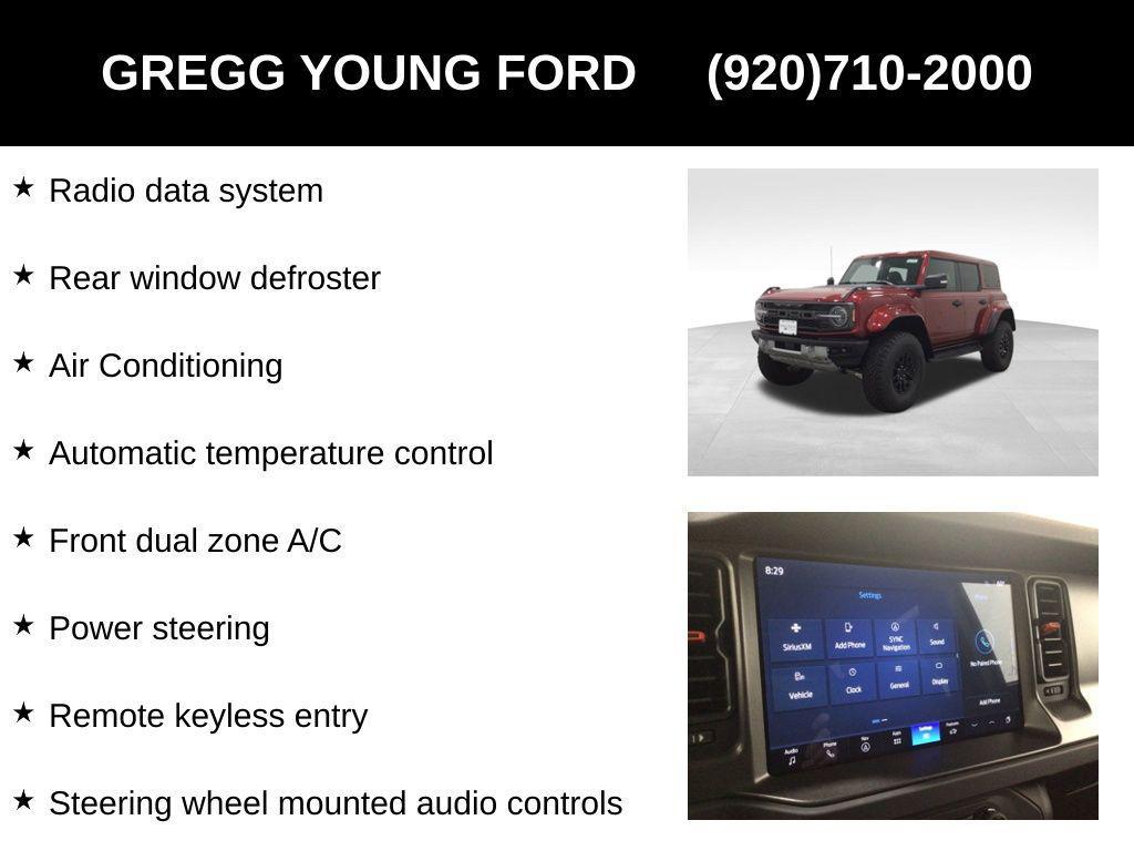 new 2025 Ford Bronco car, priced at $82,085