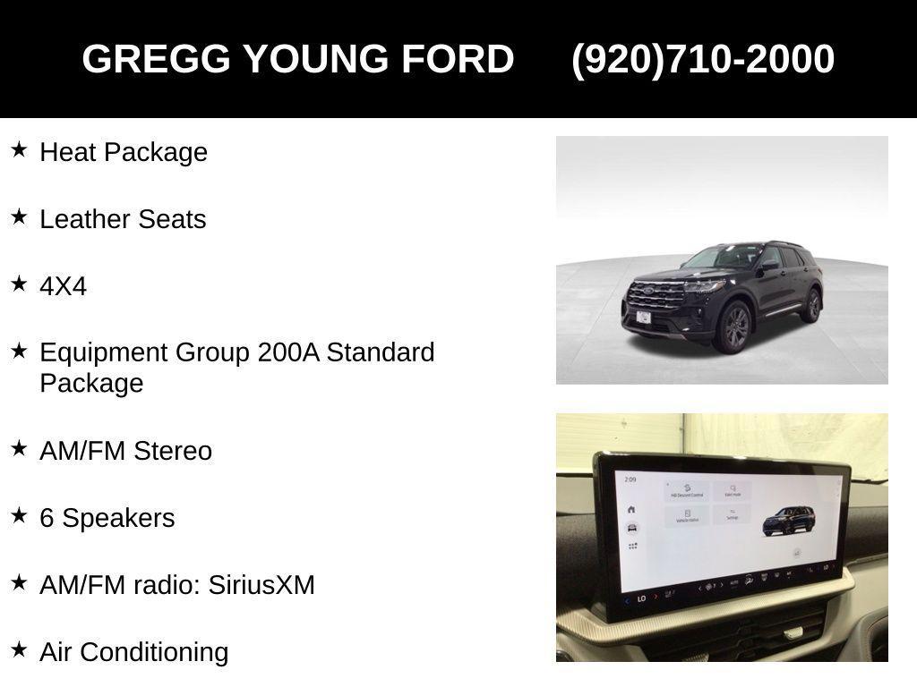new 2025 Ford Explorer car, priced at $44,491