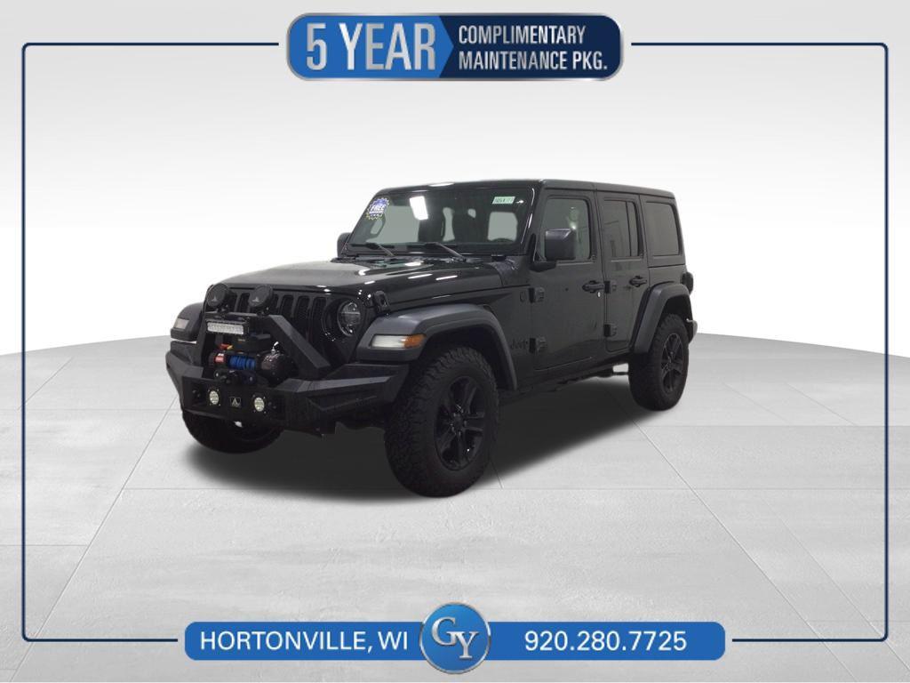 used 2021 Jeep Wrangler Unlimited car, priced at $26,000