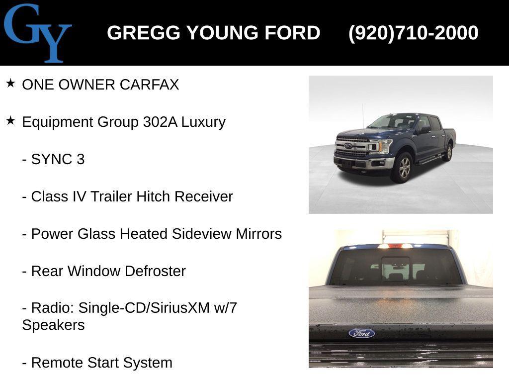 used 2018 Ford F-150 car, priced at $23,800