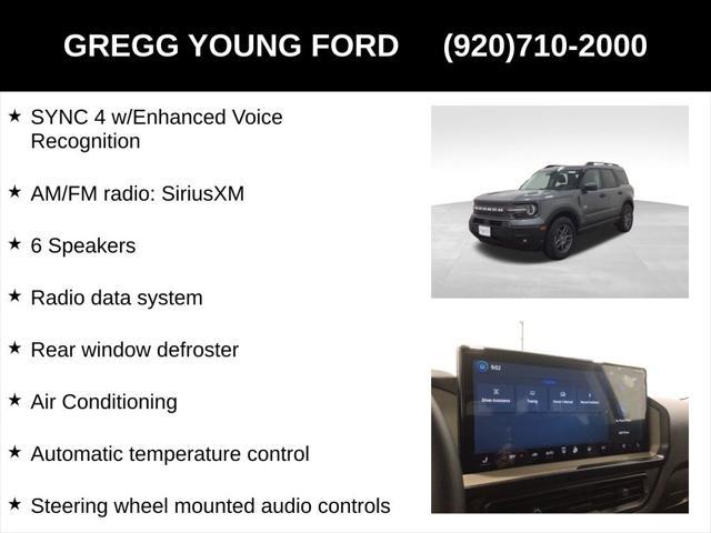 new 2025 Ford Bronco Sport car, priced at $32,458