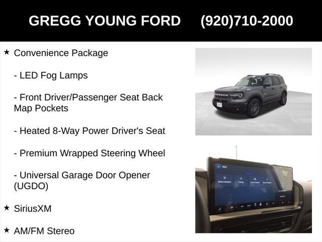 new 2025 Ford Bronco Sport car, priced at $32,458