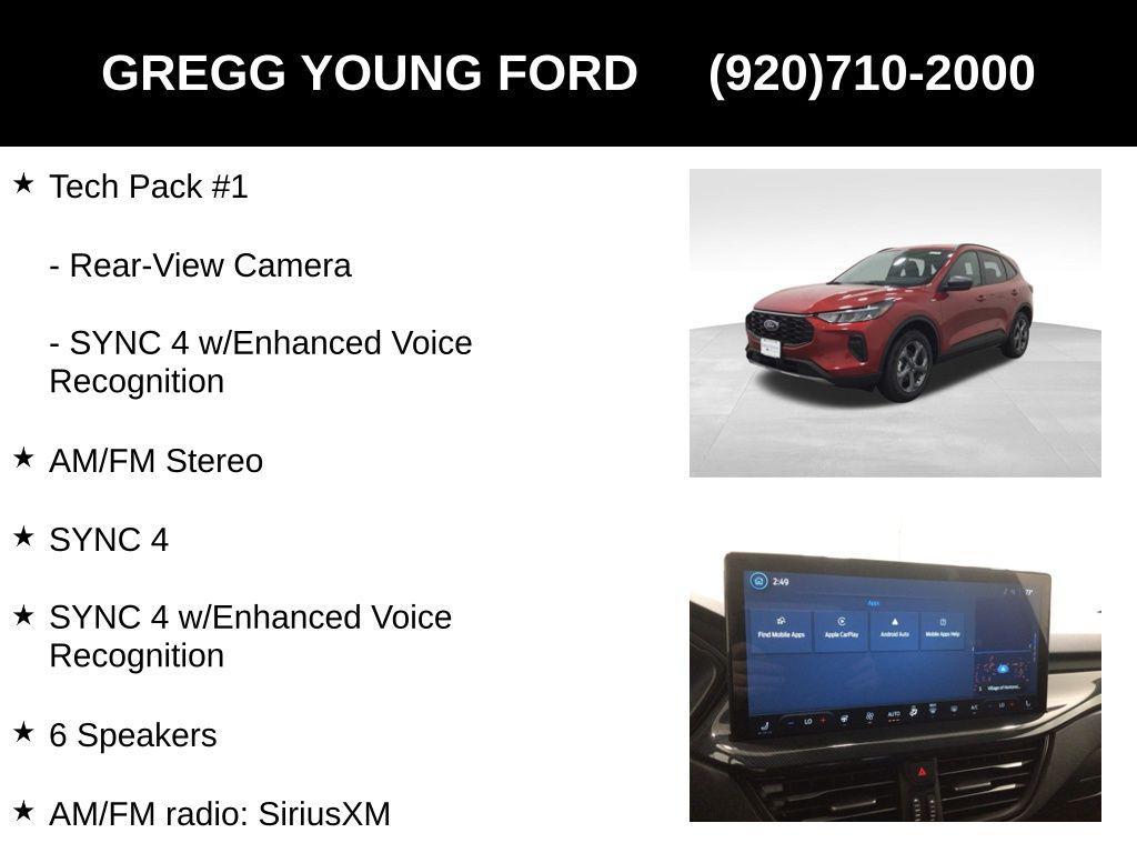 new 2025 Ford Escape car, priced at $30,745