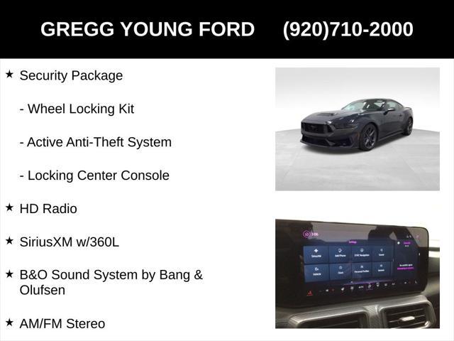 new 2025 Ford Mustang car, priced at $72,460