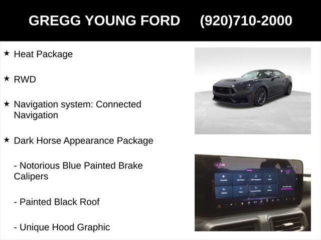 new 2025 Ford Mustang car, priced at $72,460
