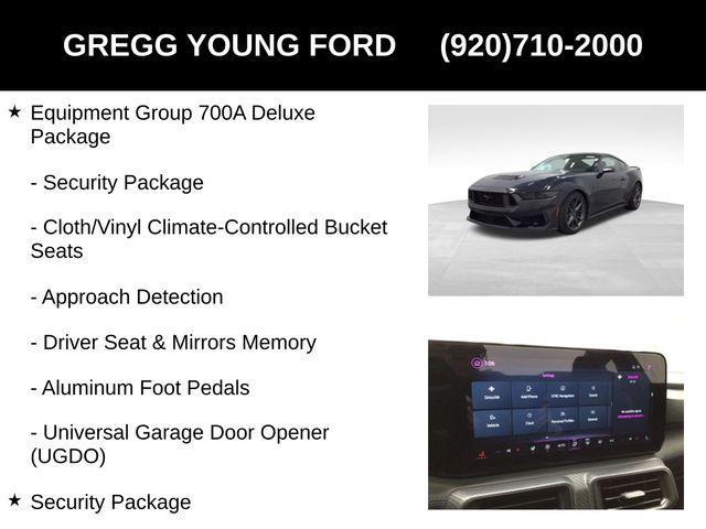 new 2025 Ford Mustang car, priced at $72,460