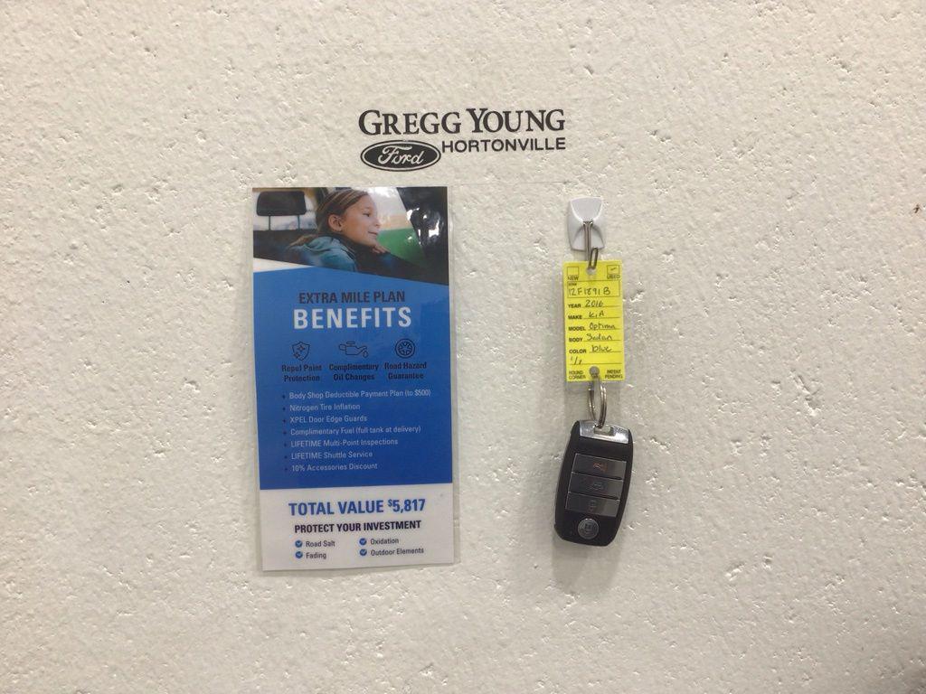 used 2016 Kia Optima car, priced at $9,200