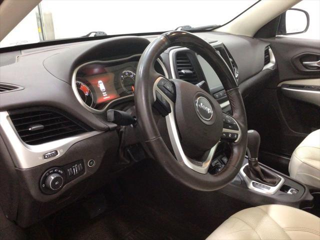 used 2017 Jeep Cherokee car, priced at $12,300