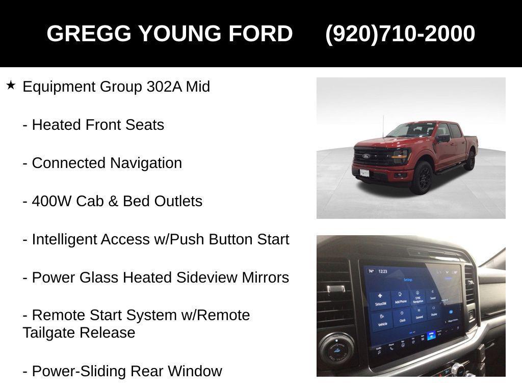 new 2025 Ford F-150 car, priced at $55,242