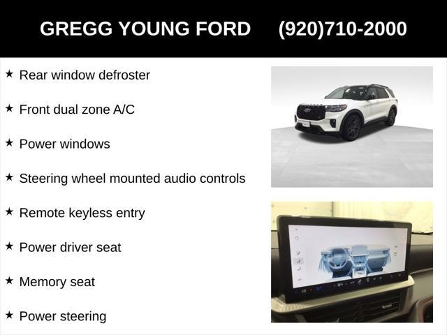 new 2025 Ford Explorer car, priced at $61,847