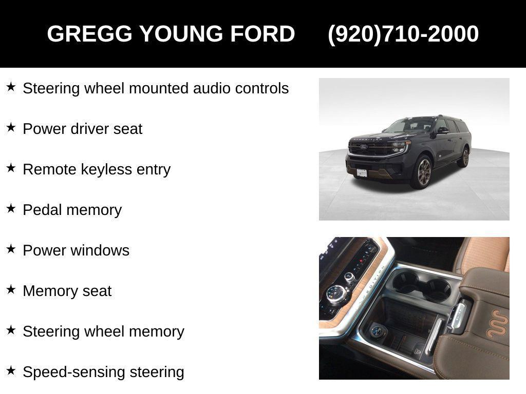 new 2025 Ford Expedition Max car, priced at $90,995