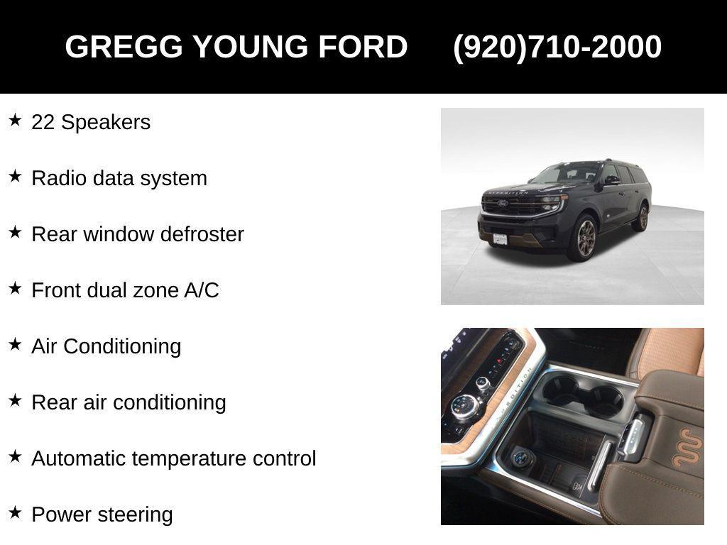 new 2025 Ford Expedition Max car, priced at $90,995