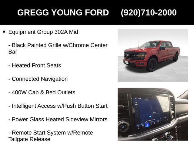 new 2025 Ford F-150 car, priced at $58,396