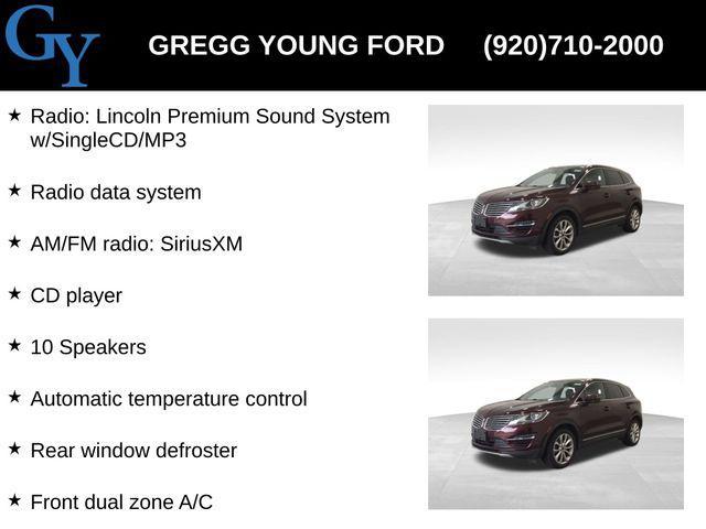 used 2016 Lincoln MKC car, priced at $14,000