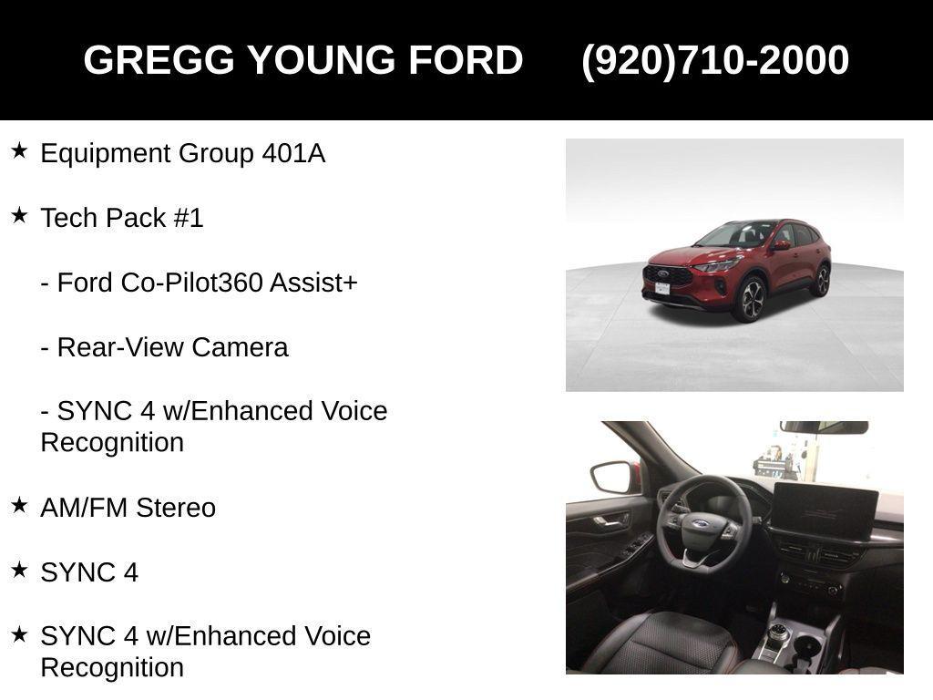 new 2025 Ford Escape car, priced at $32,164