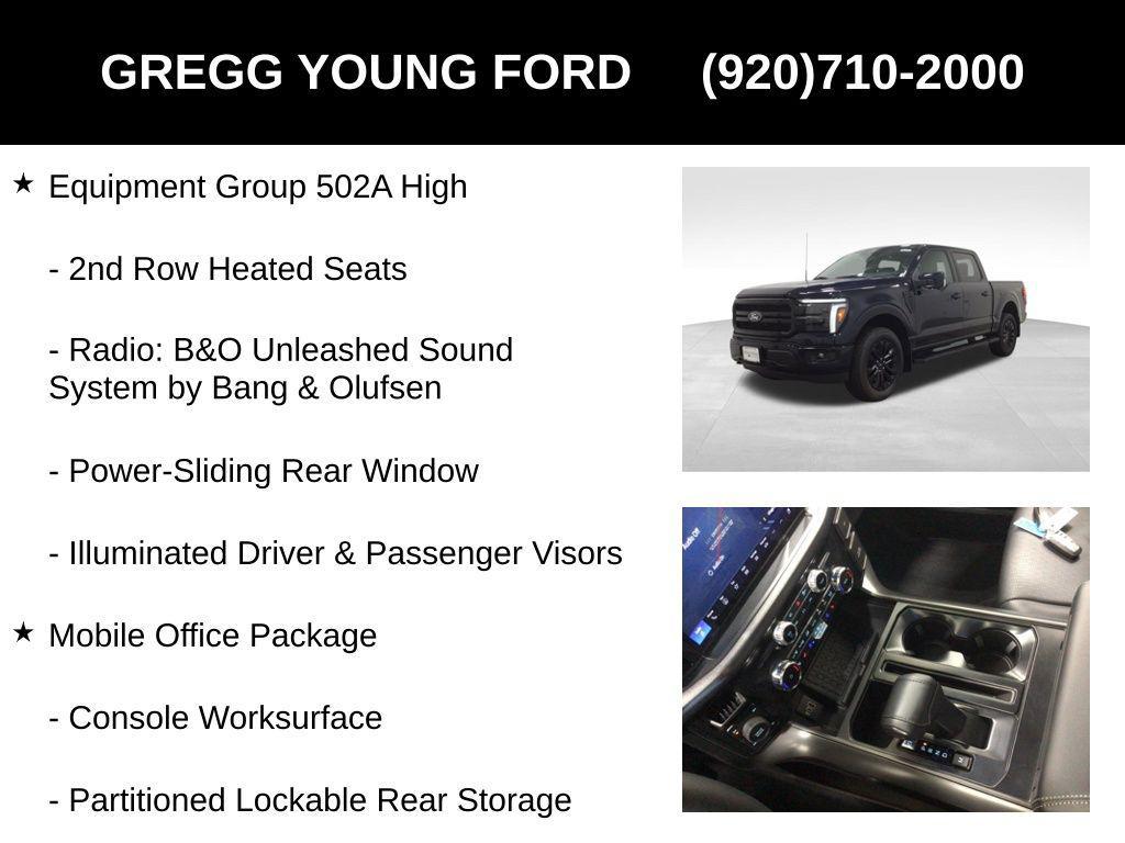 new 2025 Ford F-150 car, priced at $68,053