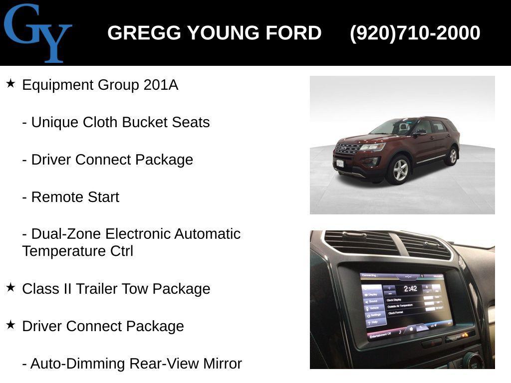 used 2016 Ford Explorer car, priced at $17,000