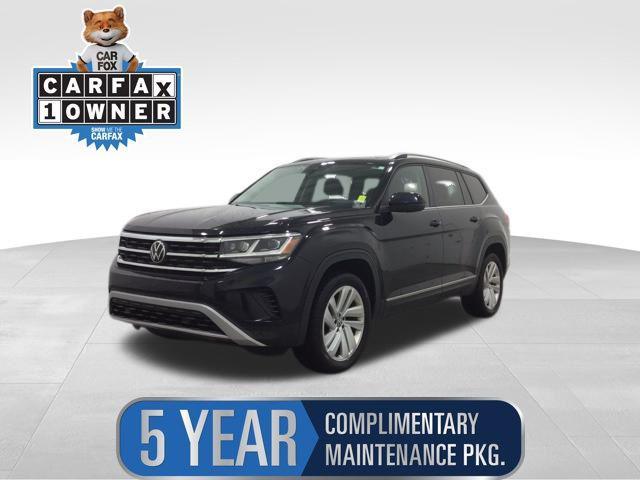 used 2021 Volkswagen Atlas car, priced at $26,500