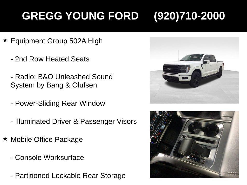 new 2025 Ford F-150 car, priced at $70,366