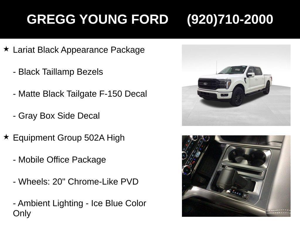 new 2025 Ford F-150 car, priced at $70,366
