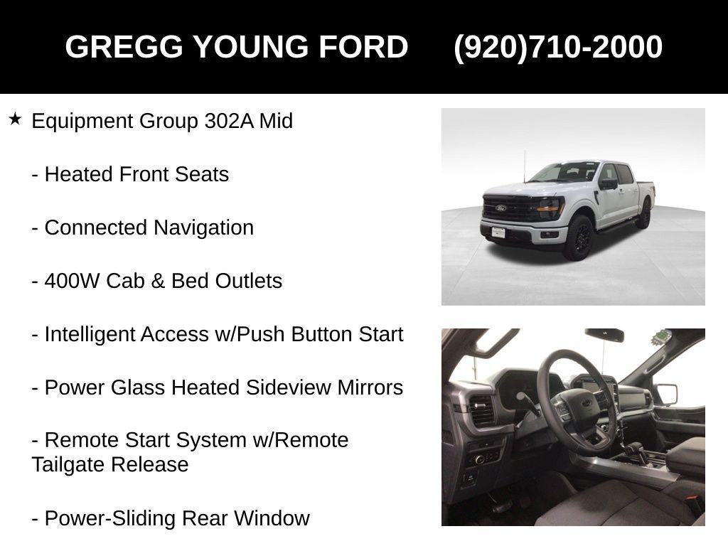 new 2025 Ford F-150 car, priced at $59,380