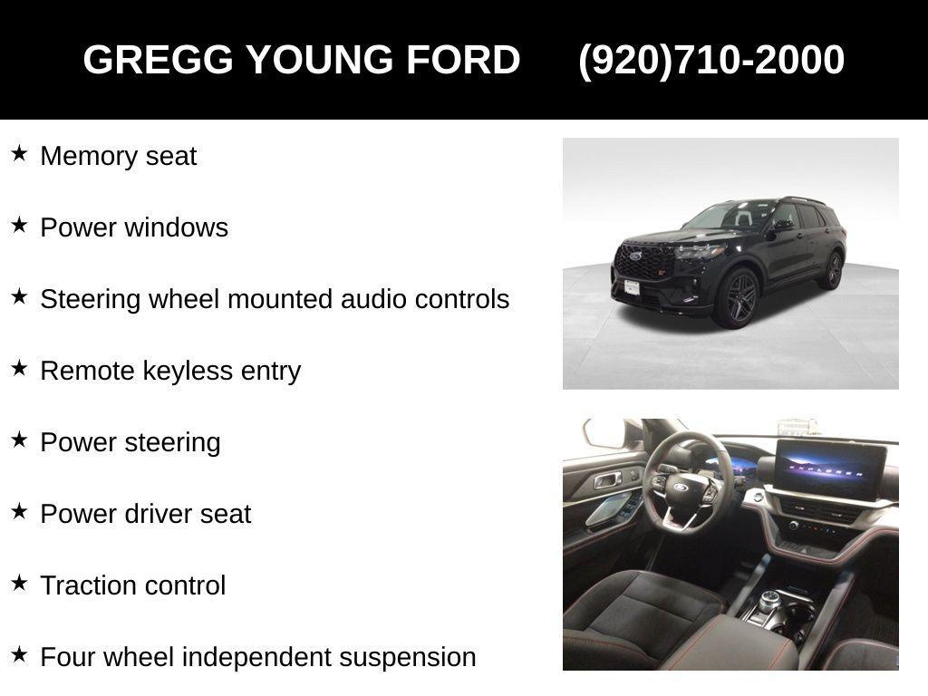 new 2025 Ford Explorer car, priced at $59,071