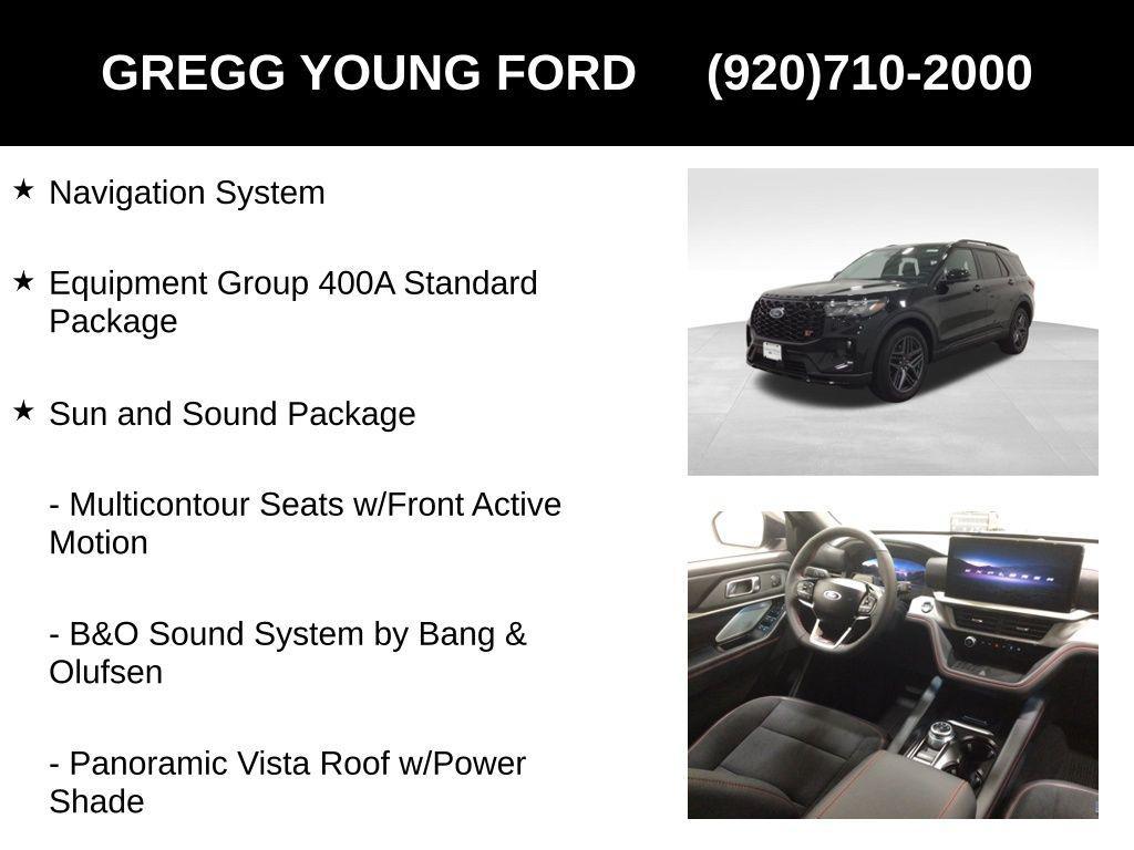 new 2025 Ford Explorer car, priced at $59,071