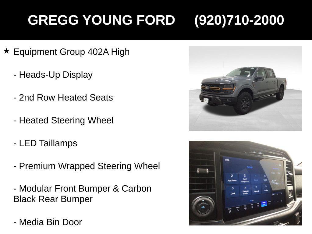 new 2025 Ford F-150 car, priced at $75,603