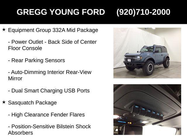 new 2024 Ford Bronco car, priced at $56,052