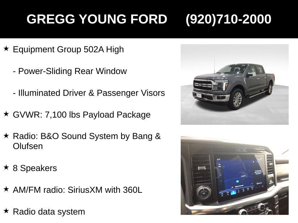 new 2025 Ford F-150 car, priced at $65,827