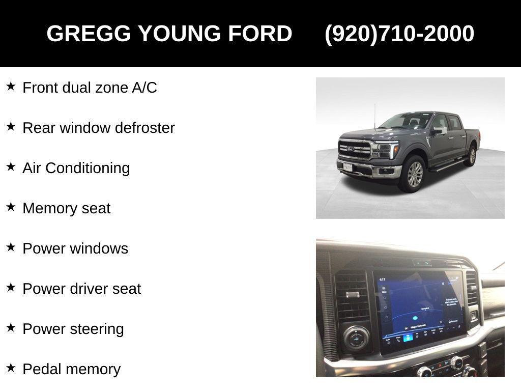 new 2025 Ford F-150 car, priced at $65,827