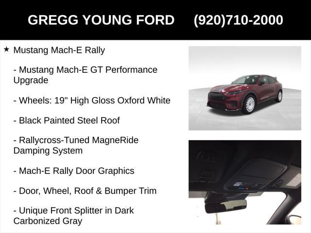 new 2025 Ford Mustang Mach-E car, priced at $55,834